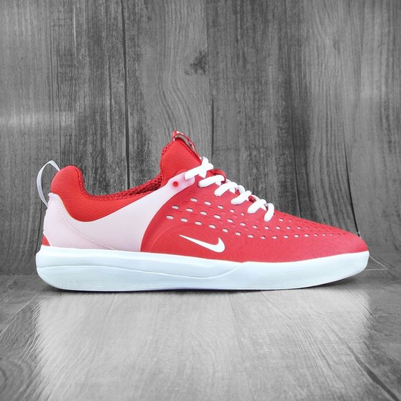 Nike SB Zoom Nyjah 3 Shoes - University Red/White (BRAND NEW) - Picture 2 of 3